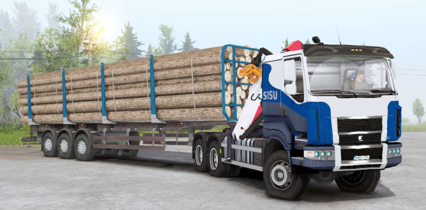 Sisu C600 Timber Truck
